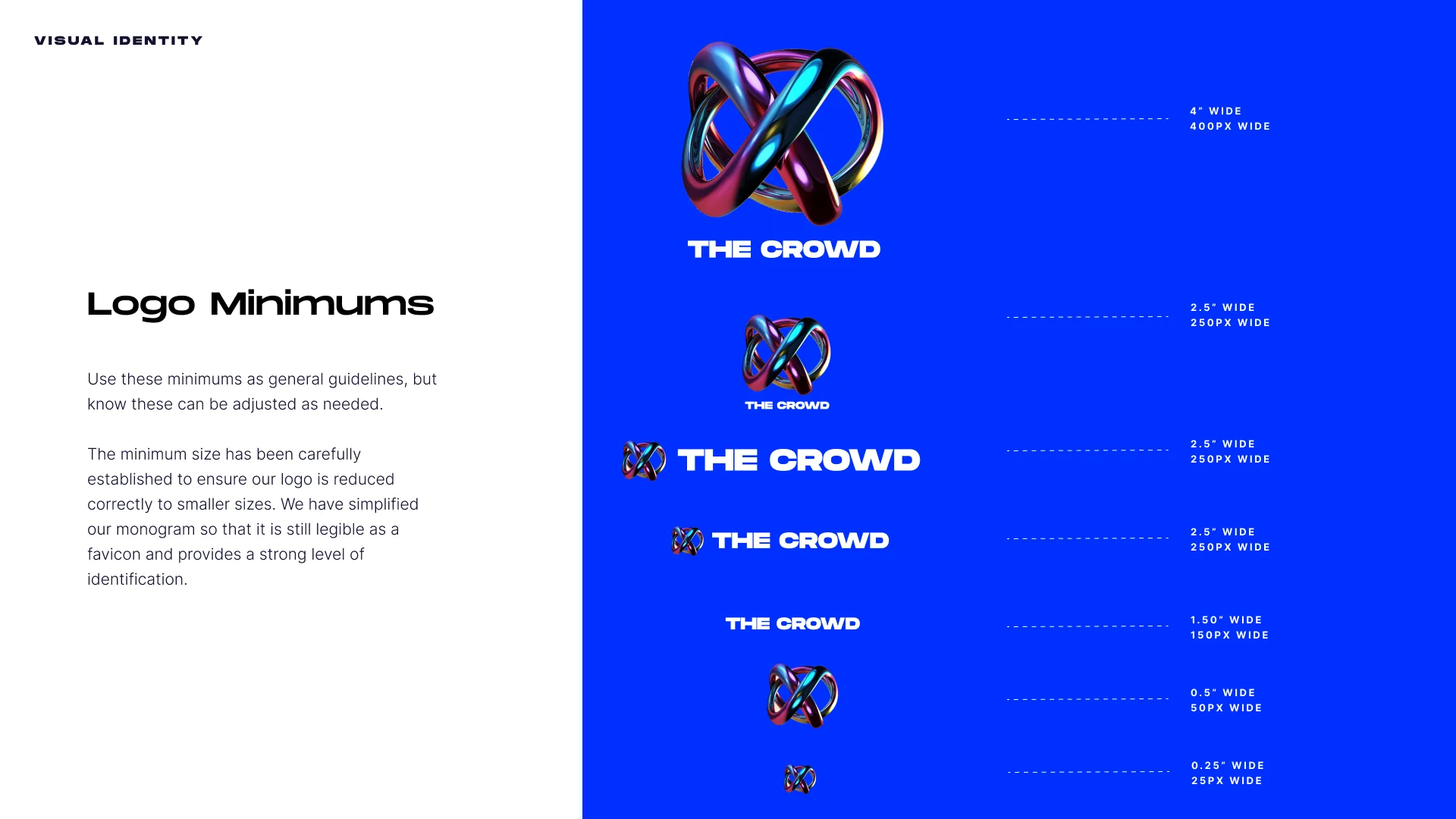 Logo minimums